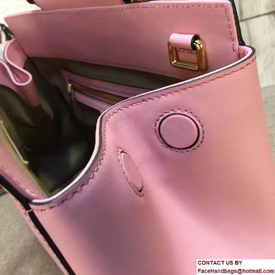 Gucci Nymphea Leather Top Handle Medium Bag 453766 Pink 2016