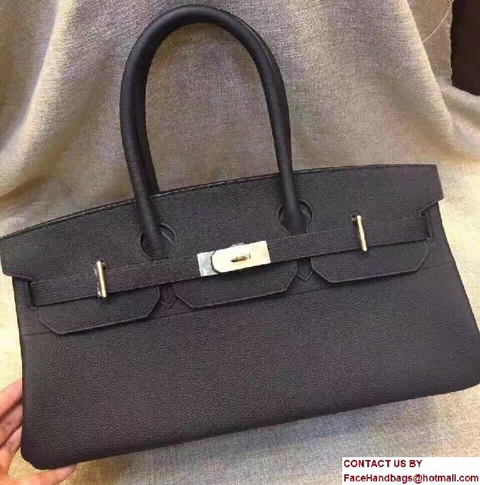 Hermes Birkin 42cm Bag in Original Togo Leather Bag Black - Click Image to Close