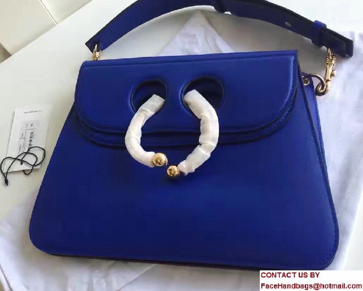 J.W.Anderson Medium Pierce Bag Blue 2017