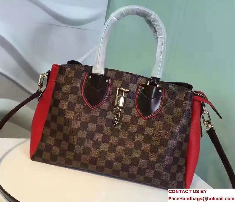 Louis Vuitton Damier Canvas Normandy Bag N41654 Cherry 2016