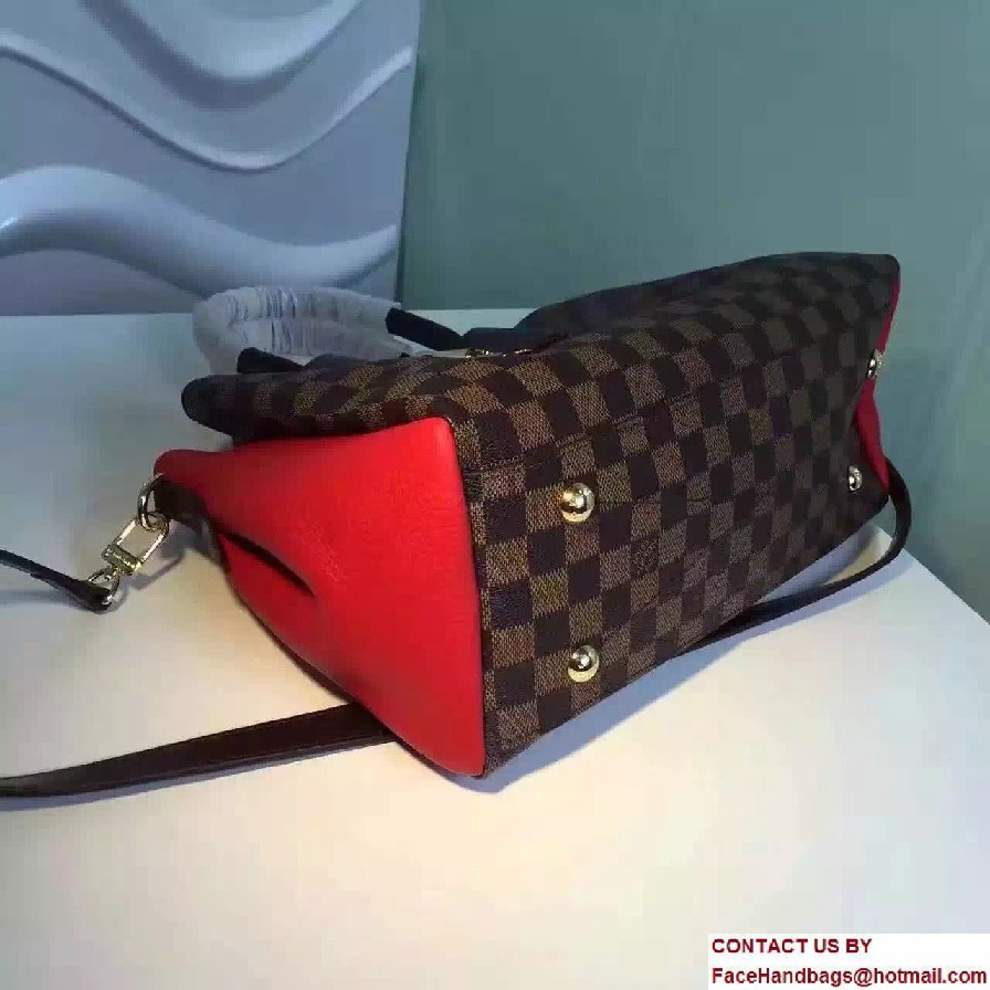 Louis Vuitton Damier Canvas Normandy Bag N41654 Cherry 2016