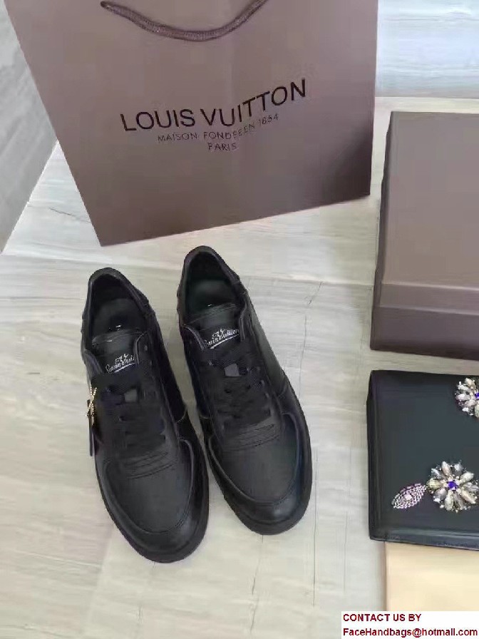 Louis Vuitton Medallion Rivoli Lovers Sneakers 1A2CV5 Noir 2017