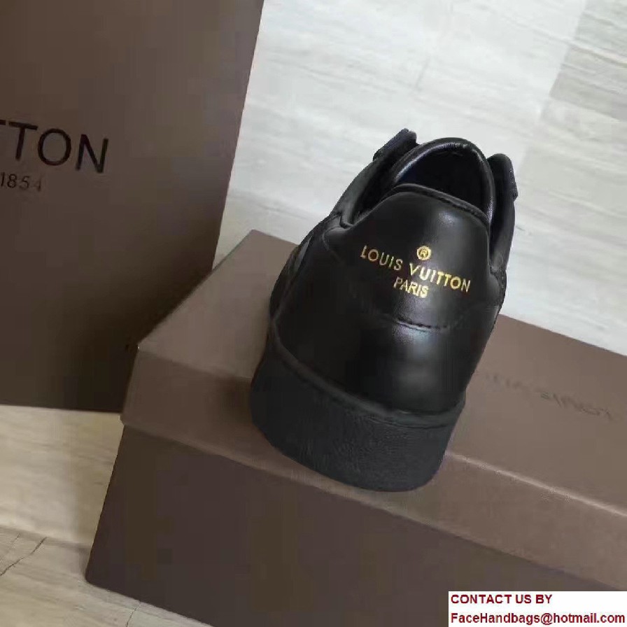 Louis Vuitton Medallion Rivoli Lovers Sneakers 1A2CV5 Noir 2017