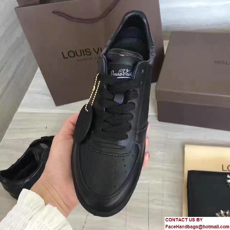 Louis Vuitton Medallion Rivoli Lovers Sneakers 1A2CV5 Noir 2017