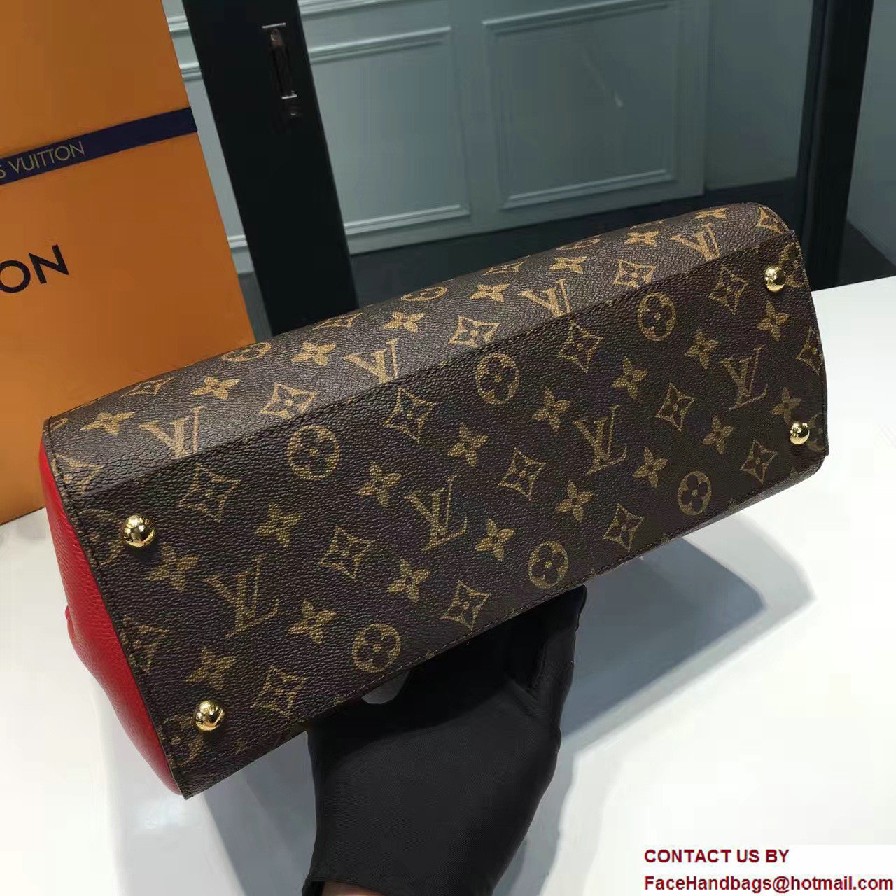 Louis Vuitton Monogram Canvas and Calf Leather Florine Bag M42270 Cherry 2017