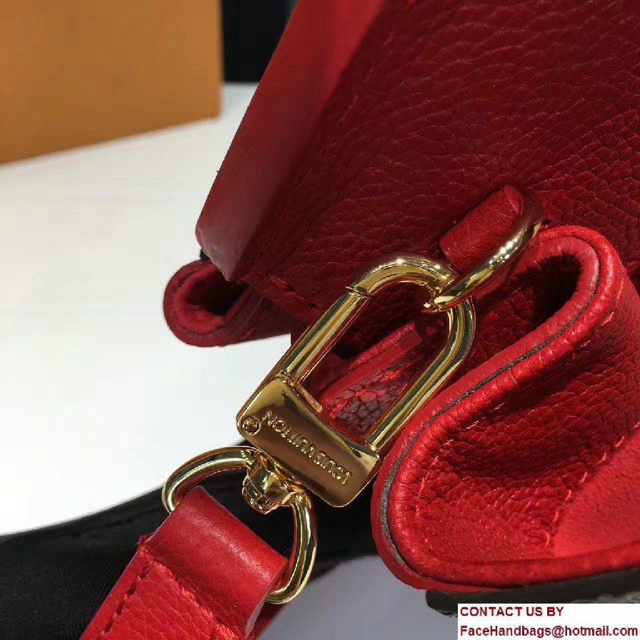 Louis Vuitton Monogram Canvas and Calf Leather Florine Bag M42270 Cherry 2017