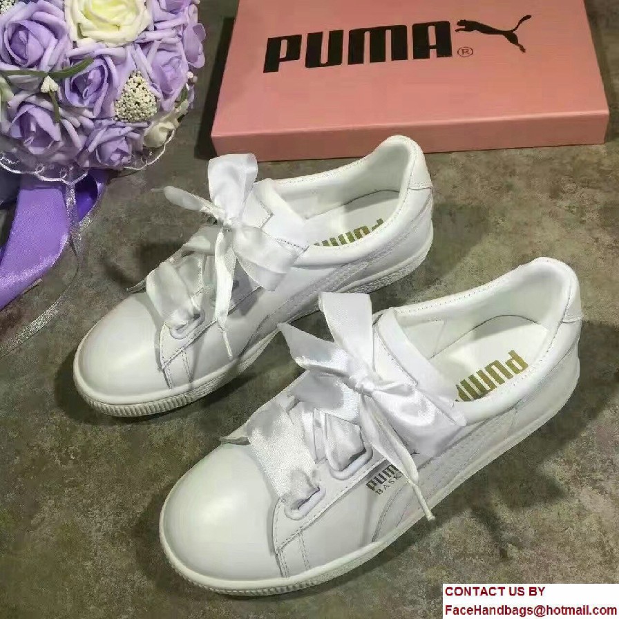 Puma Basket Heart Sneakers White 2016