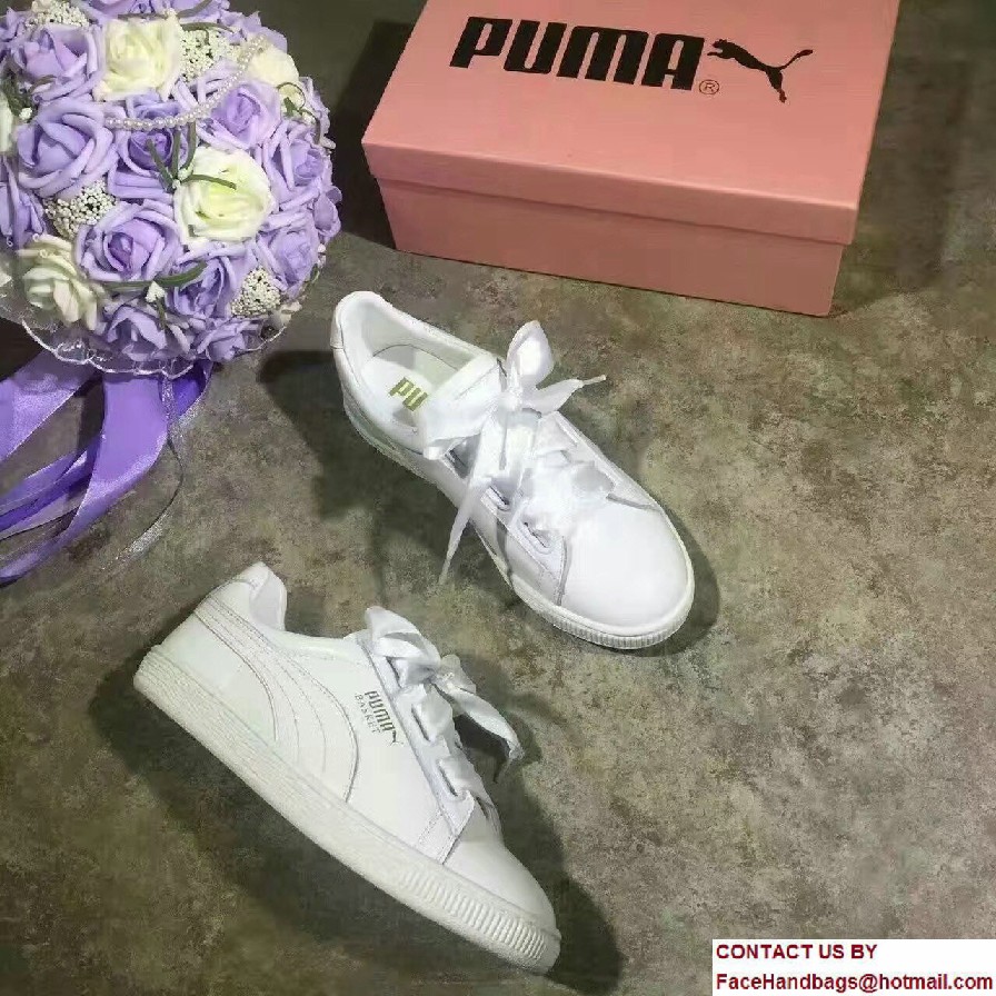 Puma Basket Heart Sneakers White 2016