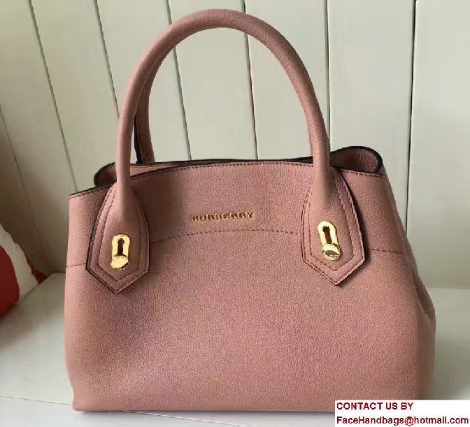 Small Milton Bag In Grainy Leather Pink 2017