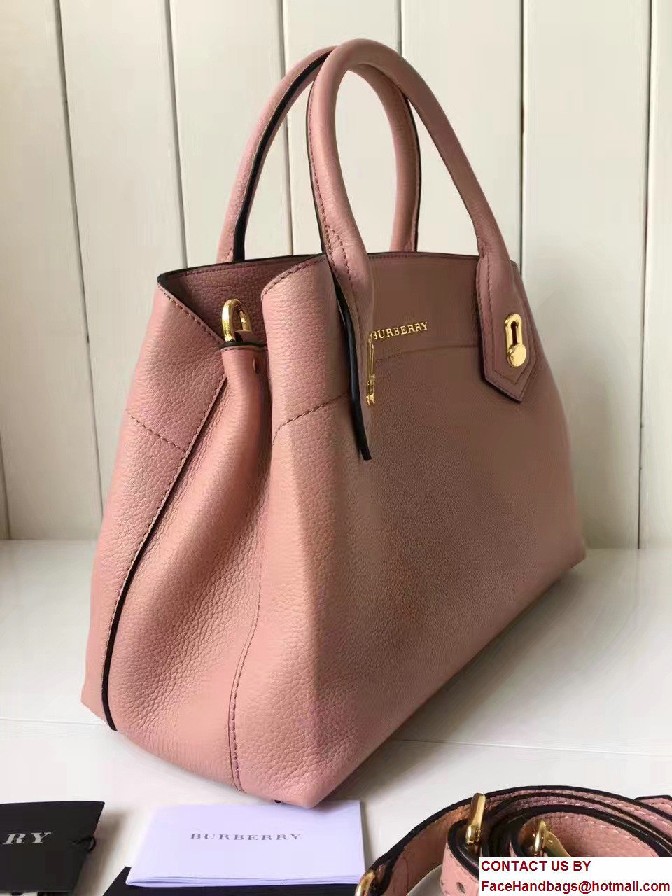 Small Milton Bag In Grainy Leather Pink 2017