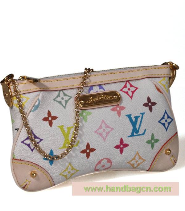 Louis Vuitton m60096 Monogram Multicolor Pochette Milla MM