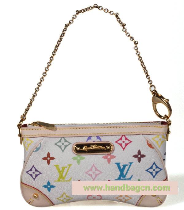 Louis Vuitton m60096 Monogram Multicolor Pochette Milla MM