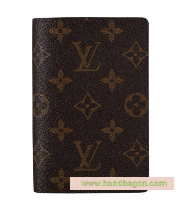 Louis Vuitton m60181 Monogram Canvas Passport Cover