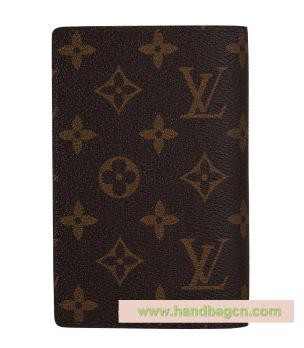 Louis Vuitton m60181 Monogram Canvas Passport Cover