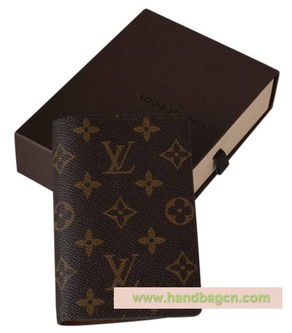 Louis Vuitton m60181 Monogram Canvas Passport Cover