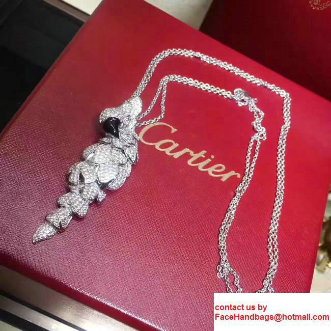 Cartiers Les Oiseaux Liberes Necklace Sliver