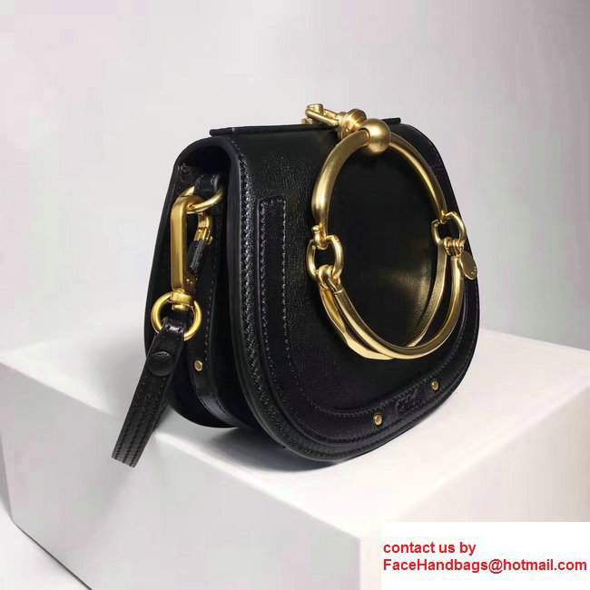 Chloe Small Nile Bracelet Bag 3S1301 Black 2017