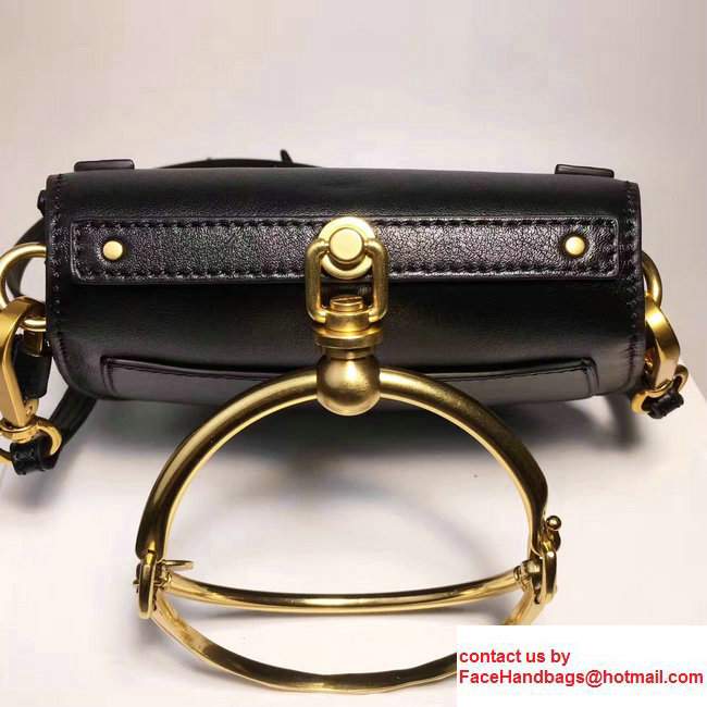 Chloe Small Nile Bracelet Bag 3S1301 Black 2017