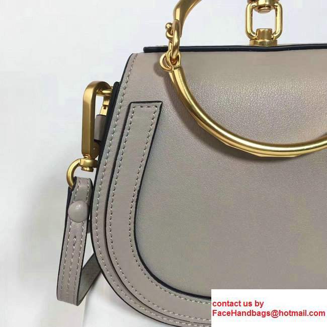 Chloe Small Nile Bracelet Bag 3S1301 Gray 2017