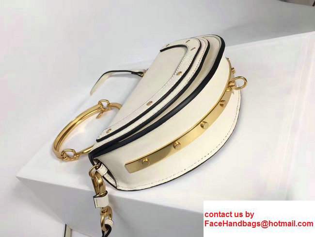 Chloe Small Nile Minaudiere Bag 3S1302 Off White 2017