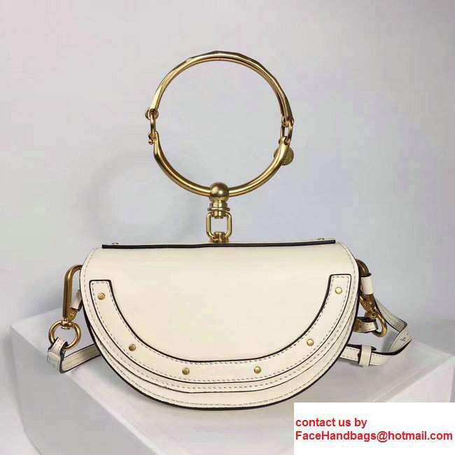 Chloe Small Nile Minaudiere Bag 3S1302 Off White 2017