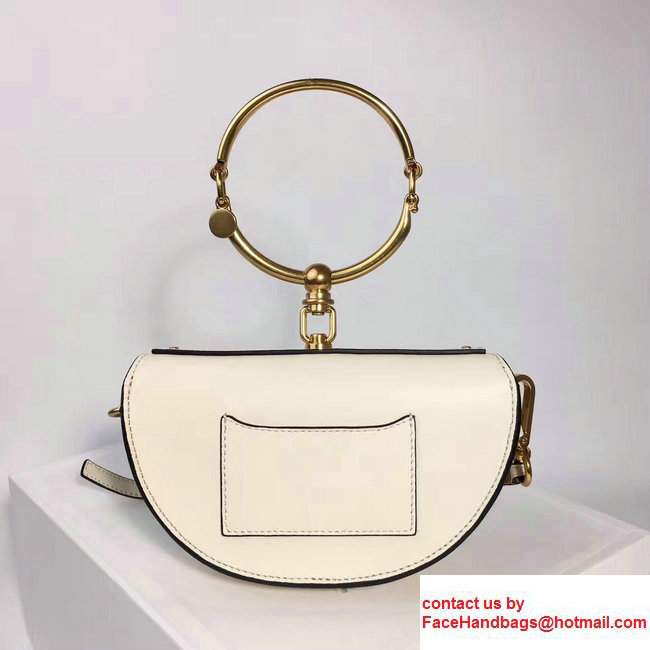 Chloe Small Nile Minaudiere Bag 3S1302 Off White 2017