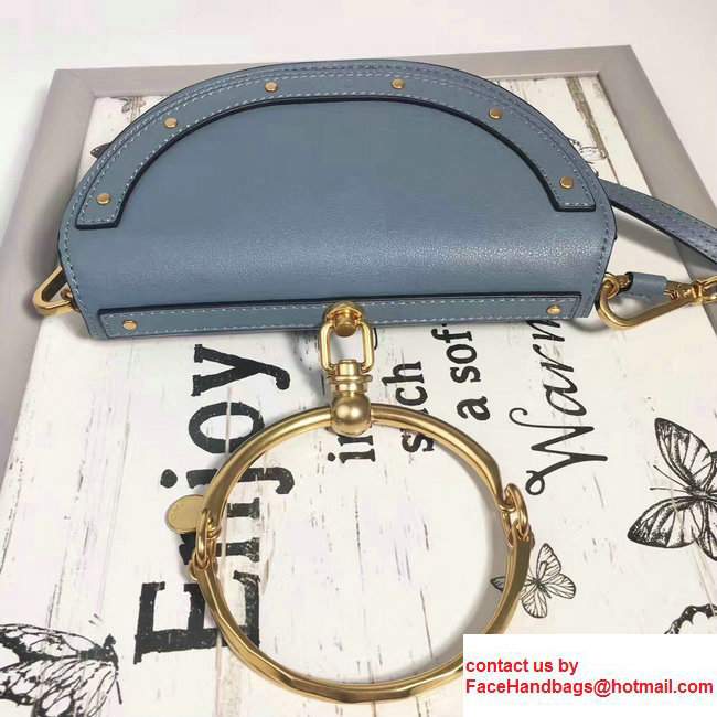 Chloe Small Nile Minaudiere Bag 3S1302 Sky Blue 2017