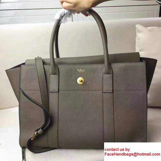 Classic Grain Bayswater Large Bag with Strap Gray 2017