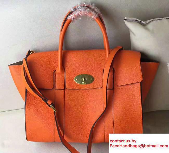 Classic Grain Bayswater Large Bag with Strap Orange 2017