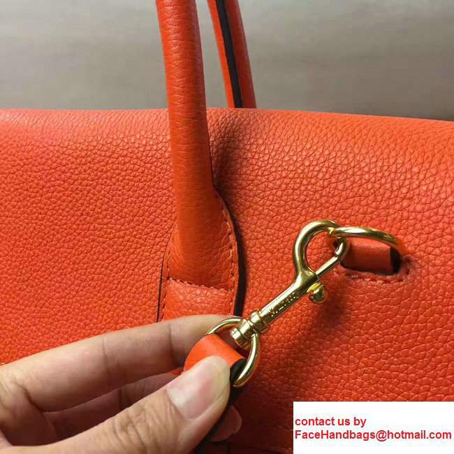 Classic Grain Bayswater Large Bag with Strap Orange 2017