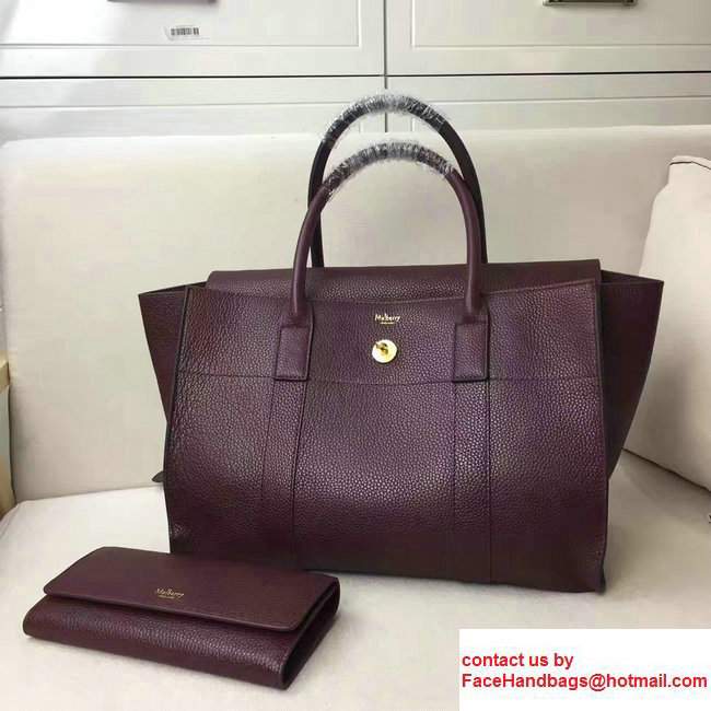 Classic Grain Bayswater Large Bag with Strap Oxblood 2017