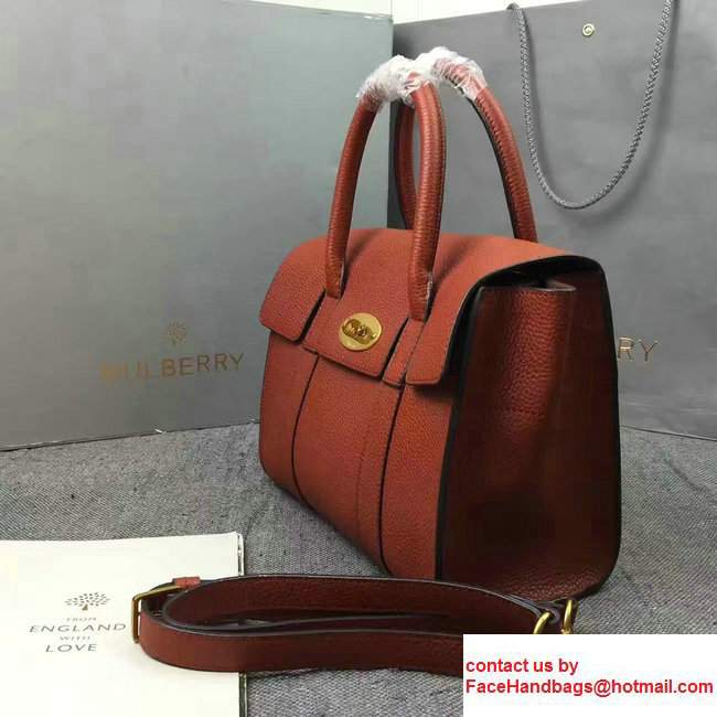 Classic Grain Bayswater Small Bag with Strap Brown 2017