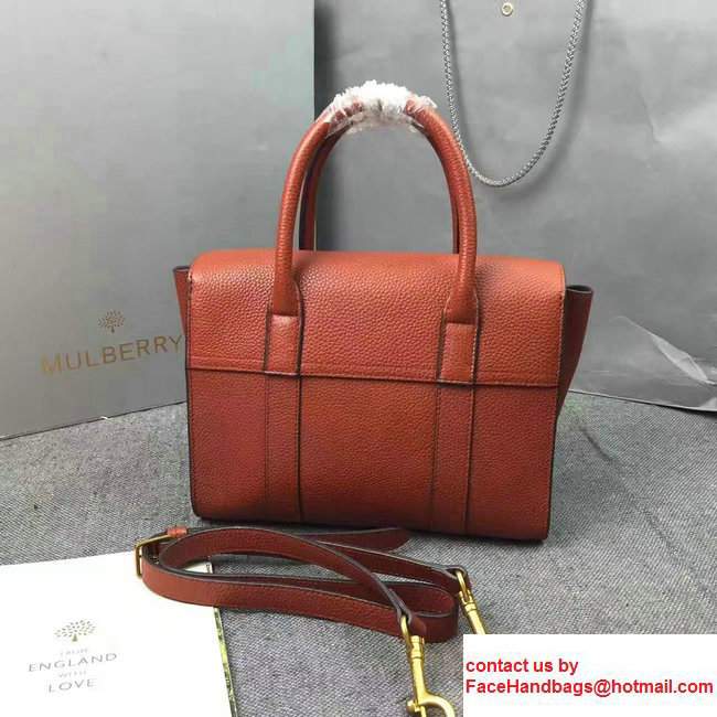 Classic Grain Bayswater Small Bag with Strap Brown 2017