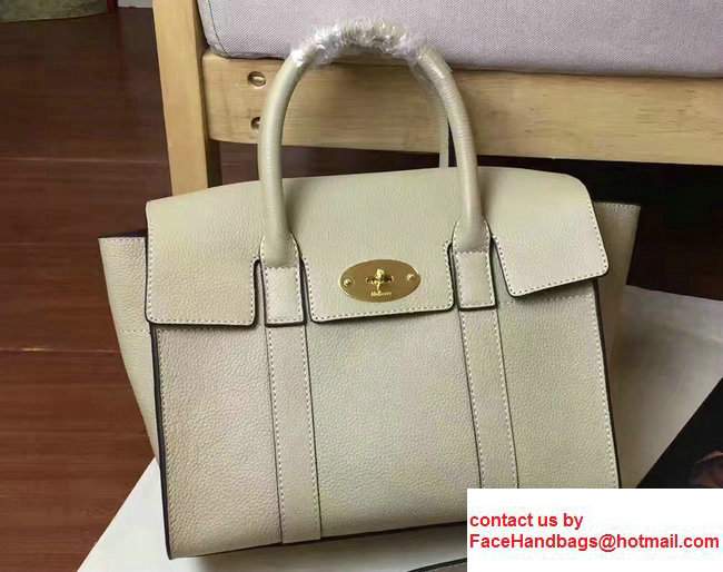 Classic Grain Bayswater Small Bag with Strap Off White 2017 - Click Image to Close