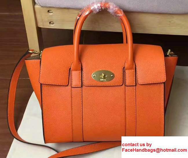 Classic Grain Bayswater Small Bag with Strap Orange 2017 - Click Image to Close