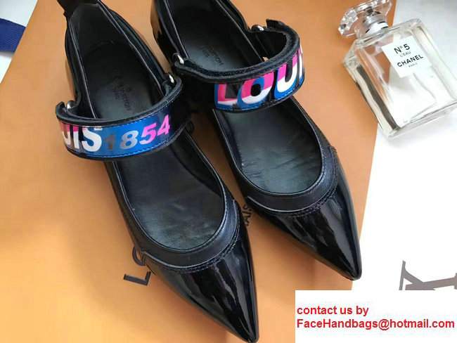 Louis Vuitton Deep Sea Flat Ballerinas 1A2OC2 Noir 2017