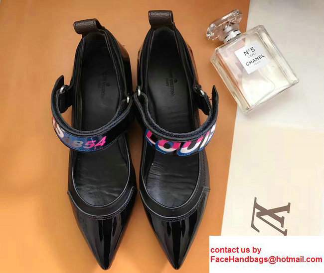 Louis Vuitton Deep Sea Flat Ballerinas 1A2OC2 Noir 2017