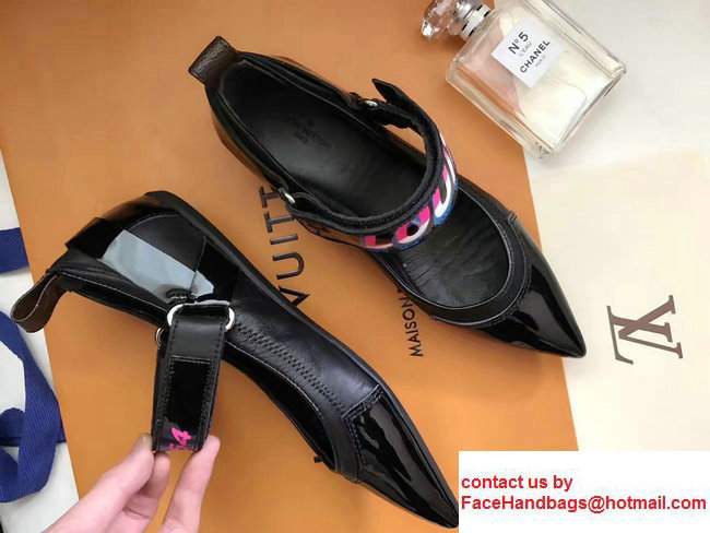 Louis Vuitton Deep Sea Flat Ballerinas 1A2OC2 Noir 2017