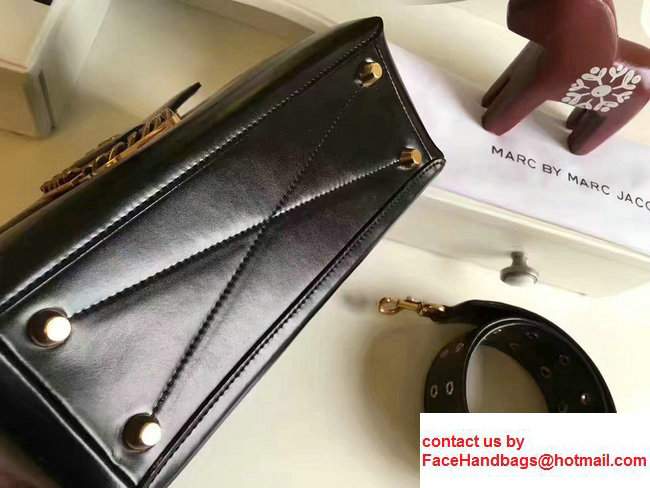 Marc Jacobs St. Marc Top Handle Bag Black 2017