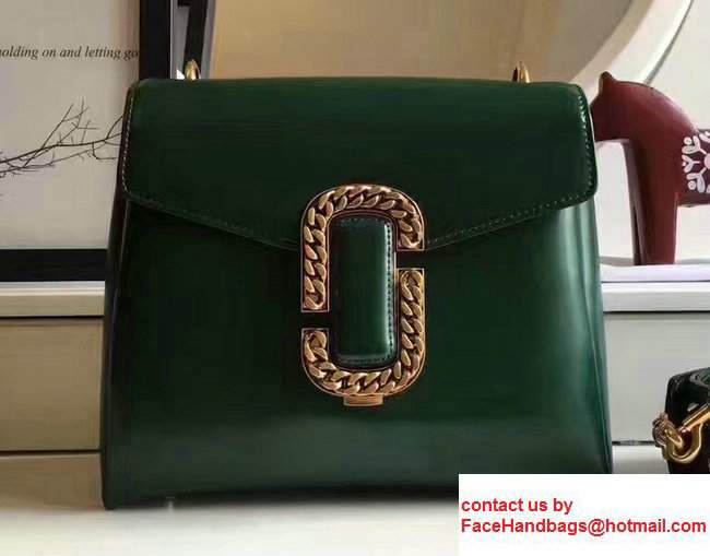 Marc Jacobs St. Marc Top Handle Bag Green 2017