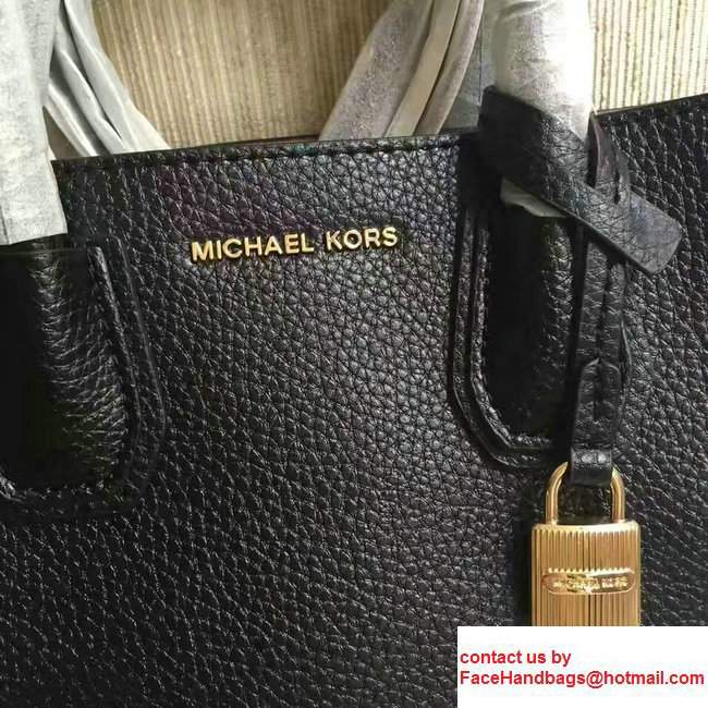 Michael Kors Studio Mercer Leather Tote Bag Black 2017