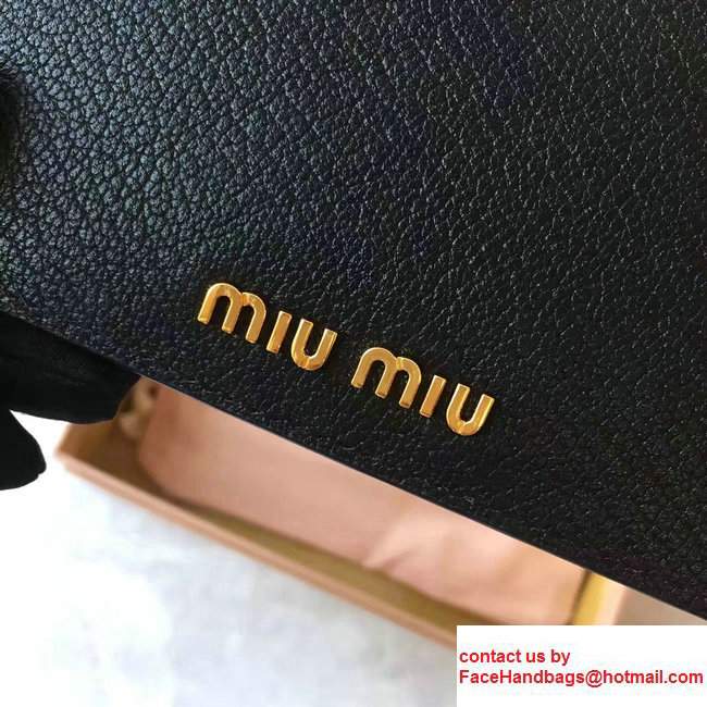 Miu Miu Multicolored Madras Credit Card Holder Black 2017