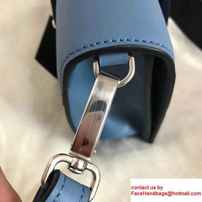 Prada Plex Ribbon Bag 1BD067 Blue/Black 2017