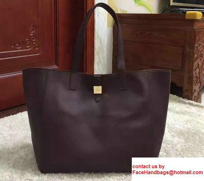 Mulberry Soft Small Grain Tessie Tote Bag Oxblood