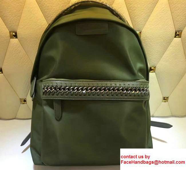 Stella McCartney Falabella Go Backpack Green 2017