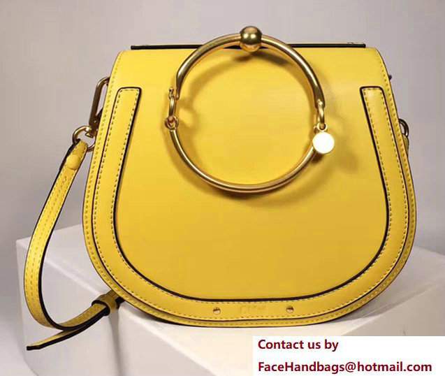 Chloe Medium Nile Bracelet Bag 3S1300 Yellow 2017