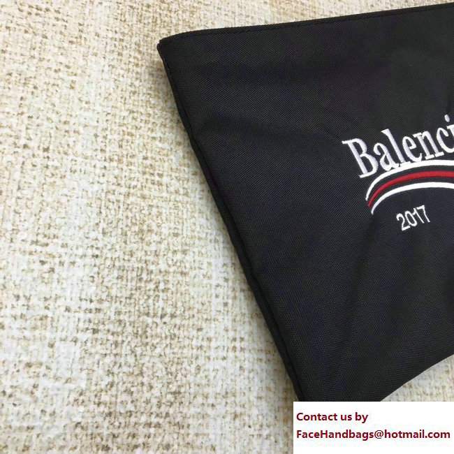 Balenciaga 2017 Embroidered Pouch Clutch Small Bag