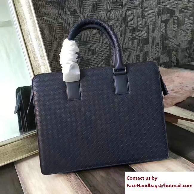 Bottega Veneta Calfskin Briefcase Business Bag 05