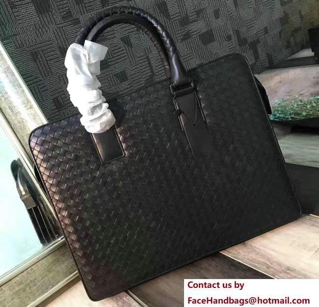 Bottega Veneta Calfskin Briefcase Business Bag 06