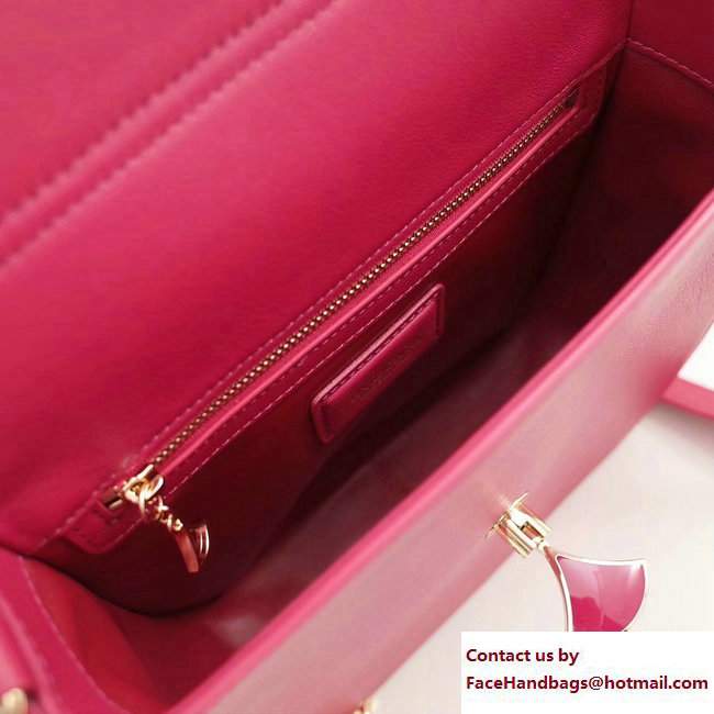 Bvlgari Divas Dream Flap Cover Medium Bag Fuchsia 2017